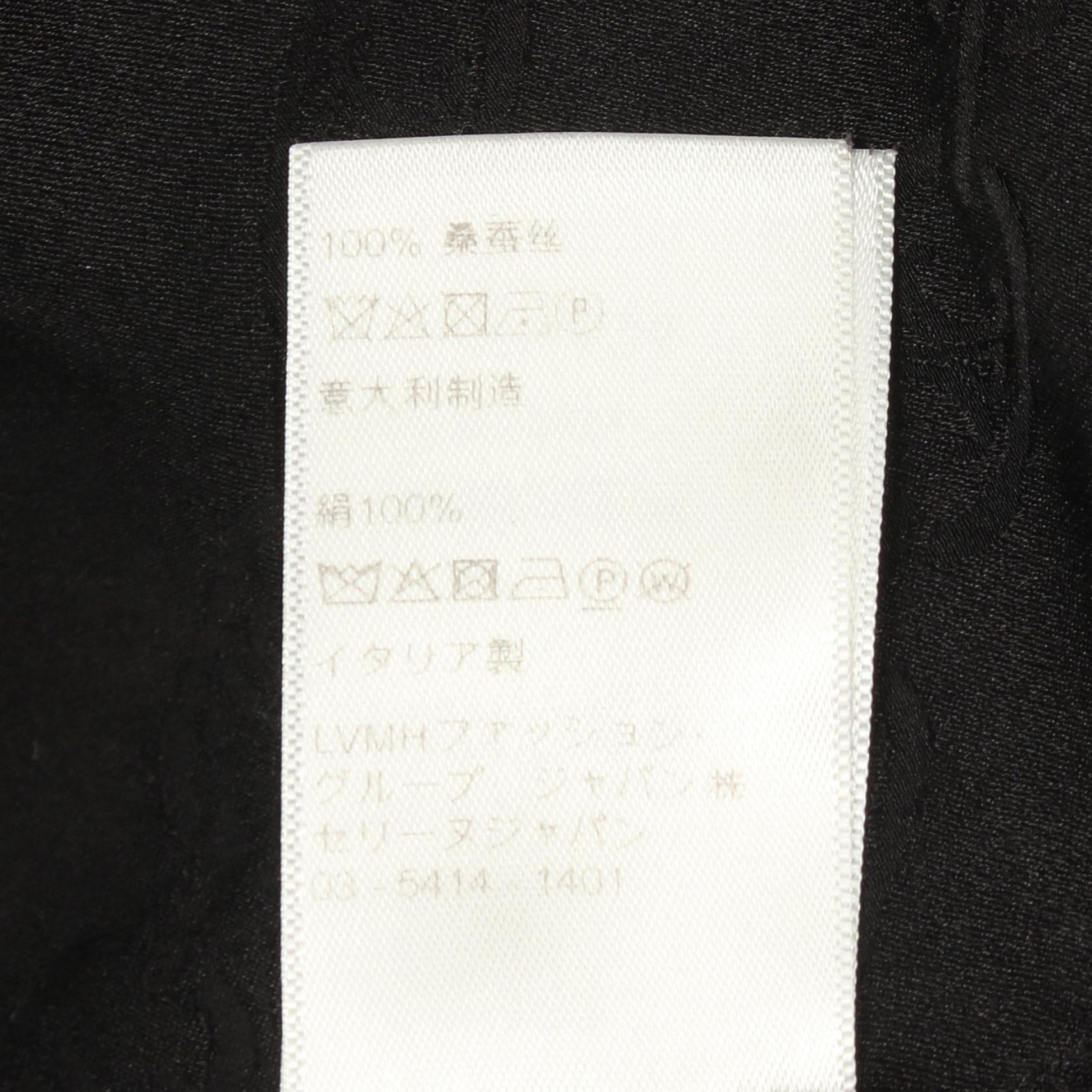 セリーヌ トリオンフチェーン柄 シルクトップス