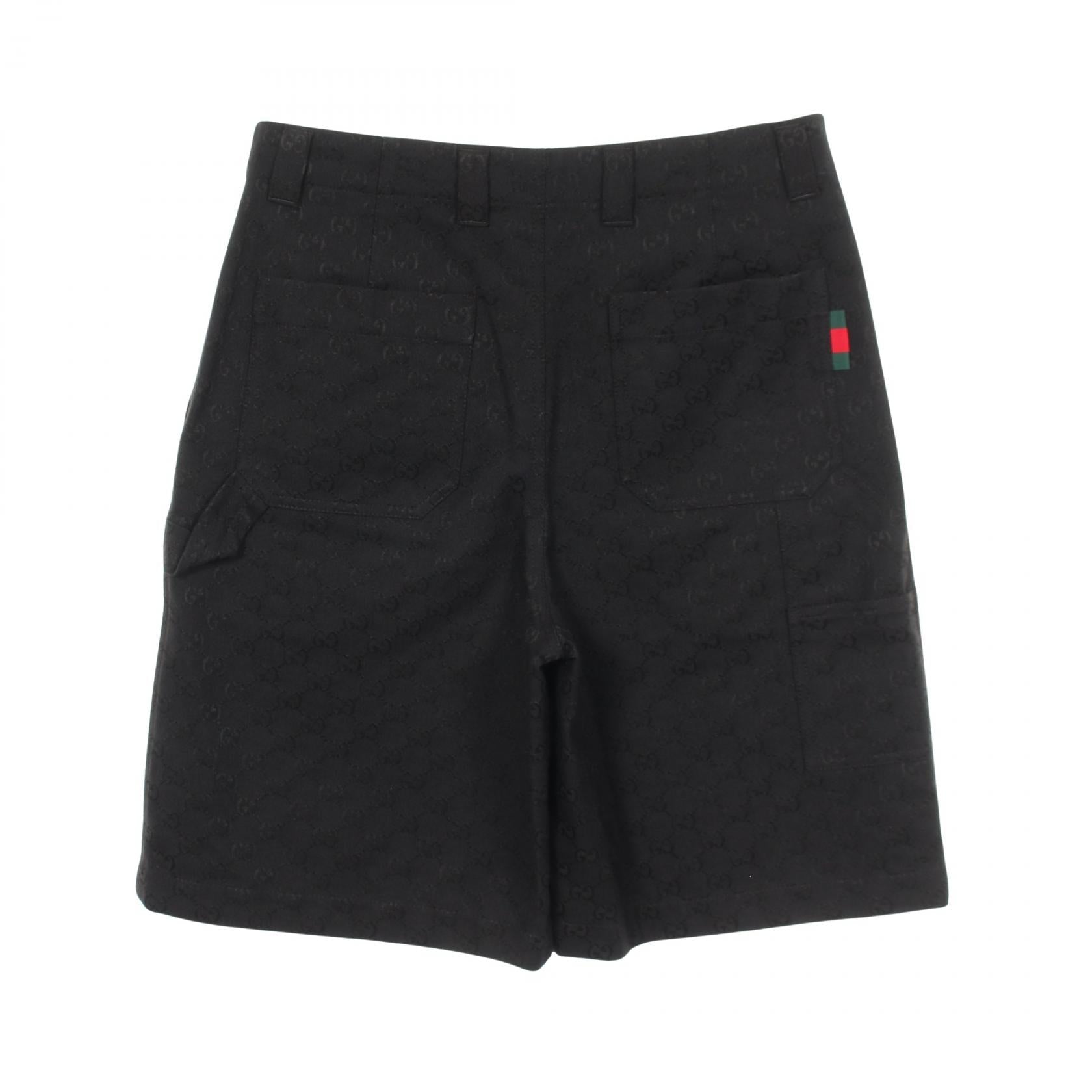 グッチ コットンデニムショートパンツ