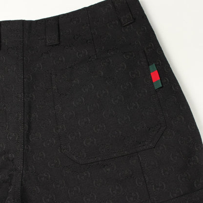 グッチ コットンデニムショートパンツ