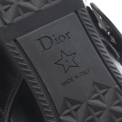 ディオール Dior Punk レザーバレリーナシューズ