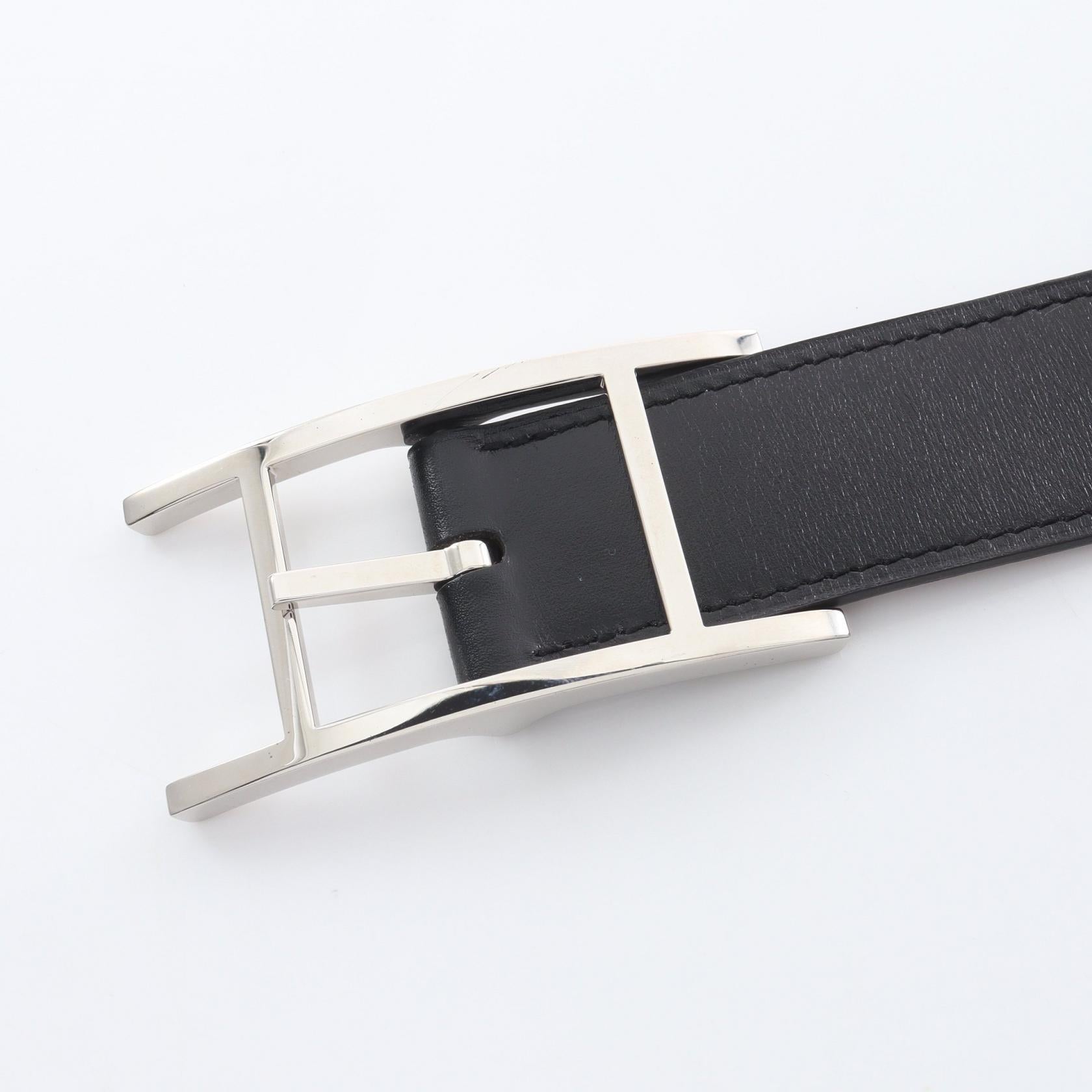 エルメス サントンベルト32 レザー リバーシブルベルト
