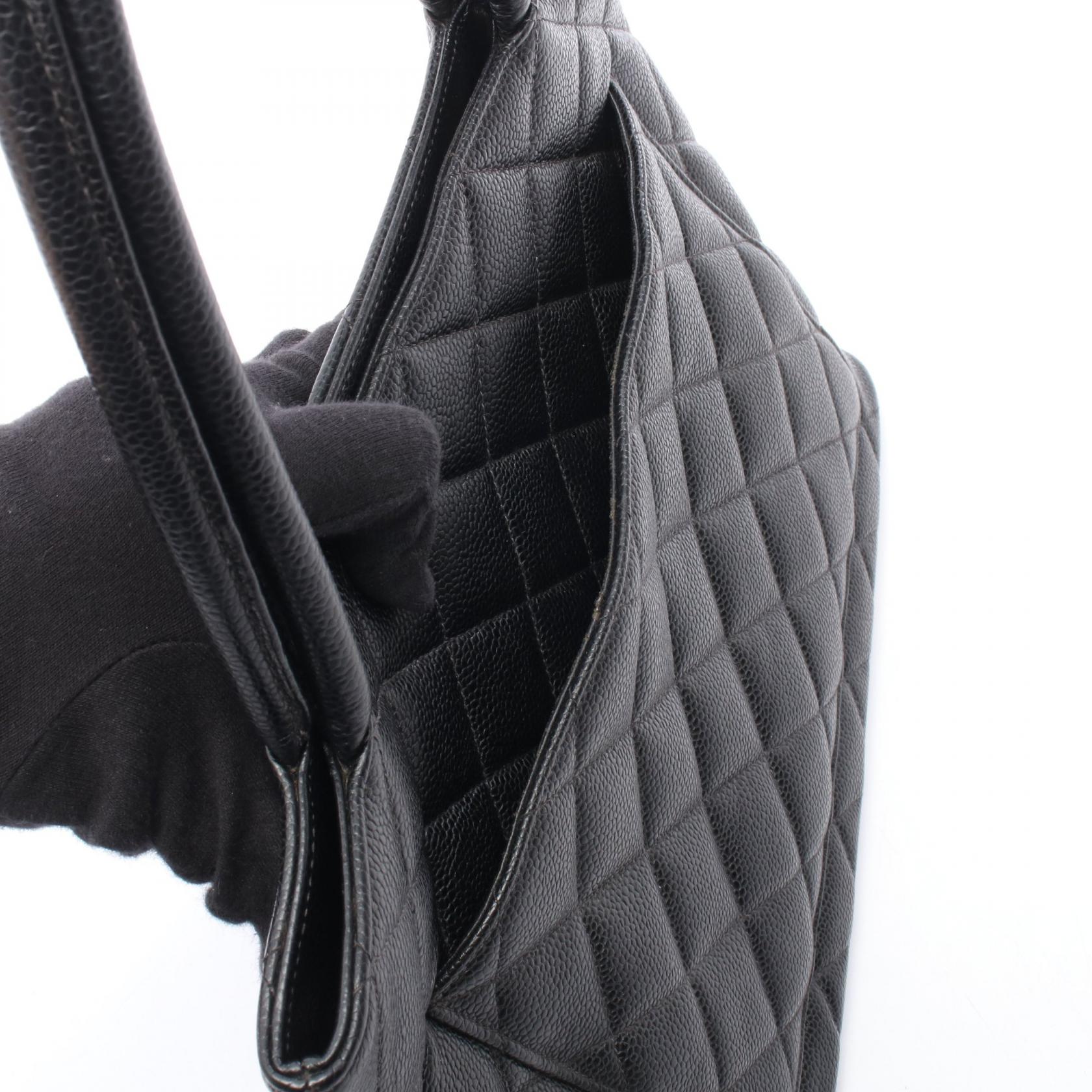 シャネル 復刻トート キャビアスキン トートバッグ