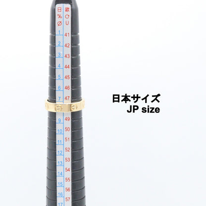 カルティエ ミニラブ Au750 リング 7.5号