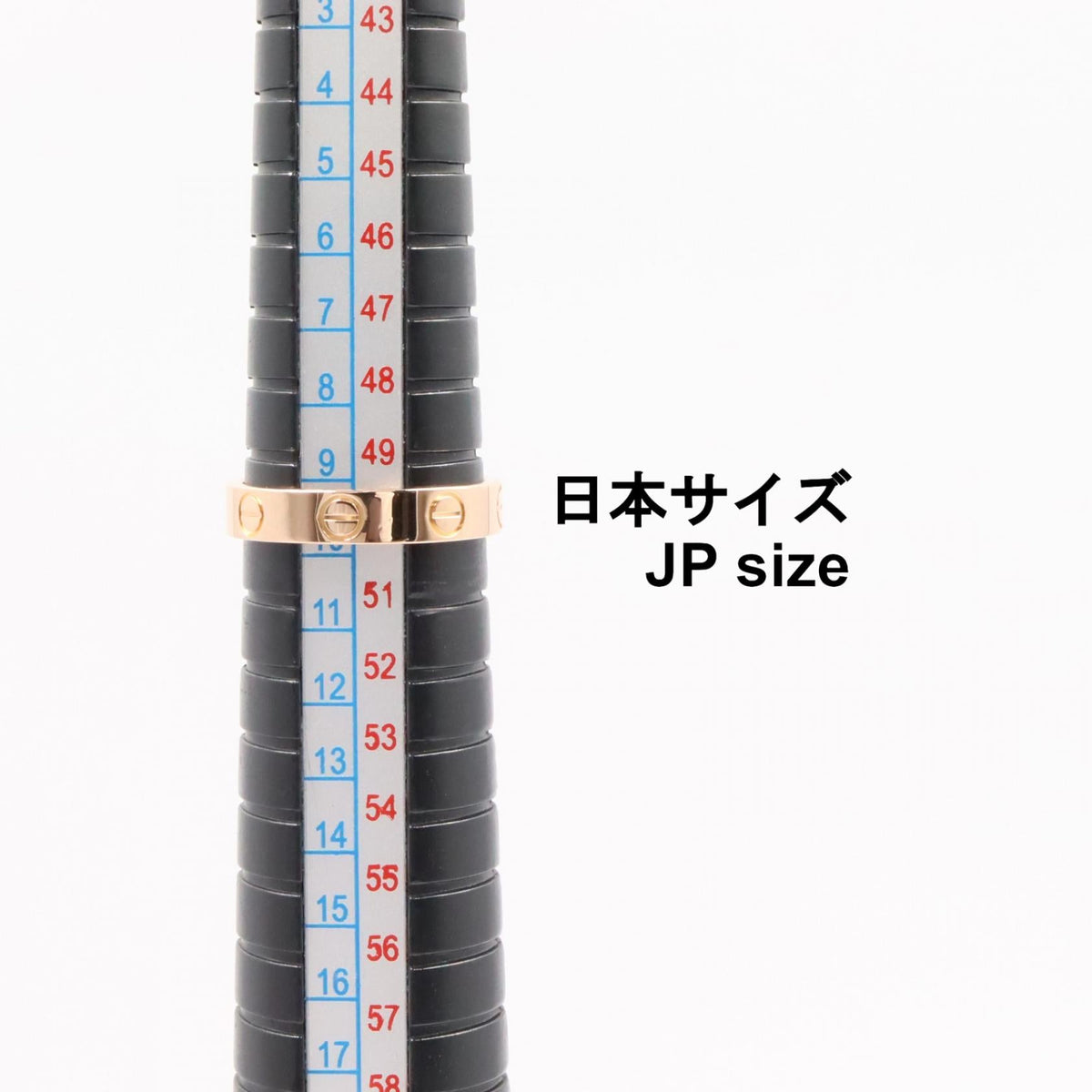 カルティエ ミニラブ Au750 リング 50号