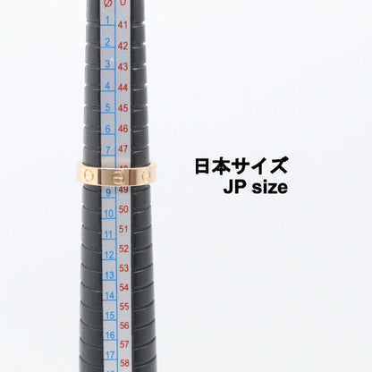 カルティエ ラブ Au750 ダイヤモンド リング 8号
