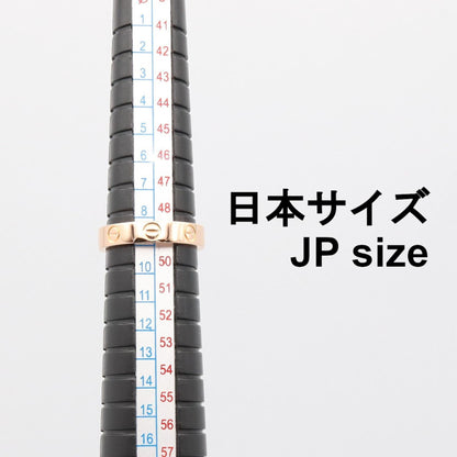 カルティエ ミニラブリング K18PG ダイヤモンド リング 8.5号