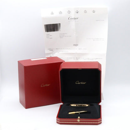 カルティエ ラブブレス Au750 ブレスレット 16号