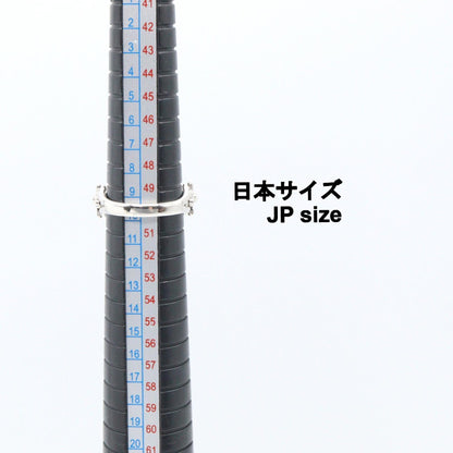 ポンテヴェキオ K18WG サファイア ダイヤモンド リング