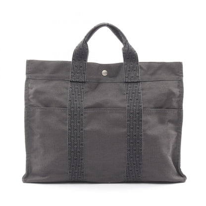 エルメス エールラインMM ナイロンキャンバス トートバッグ