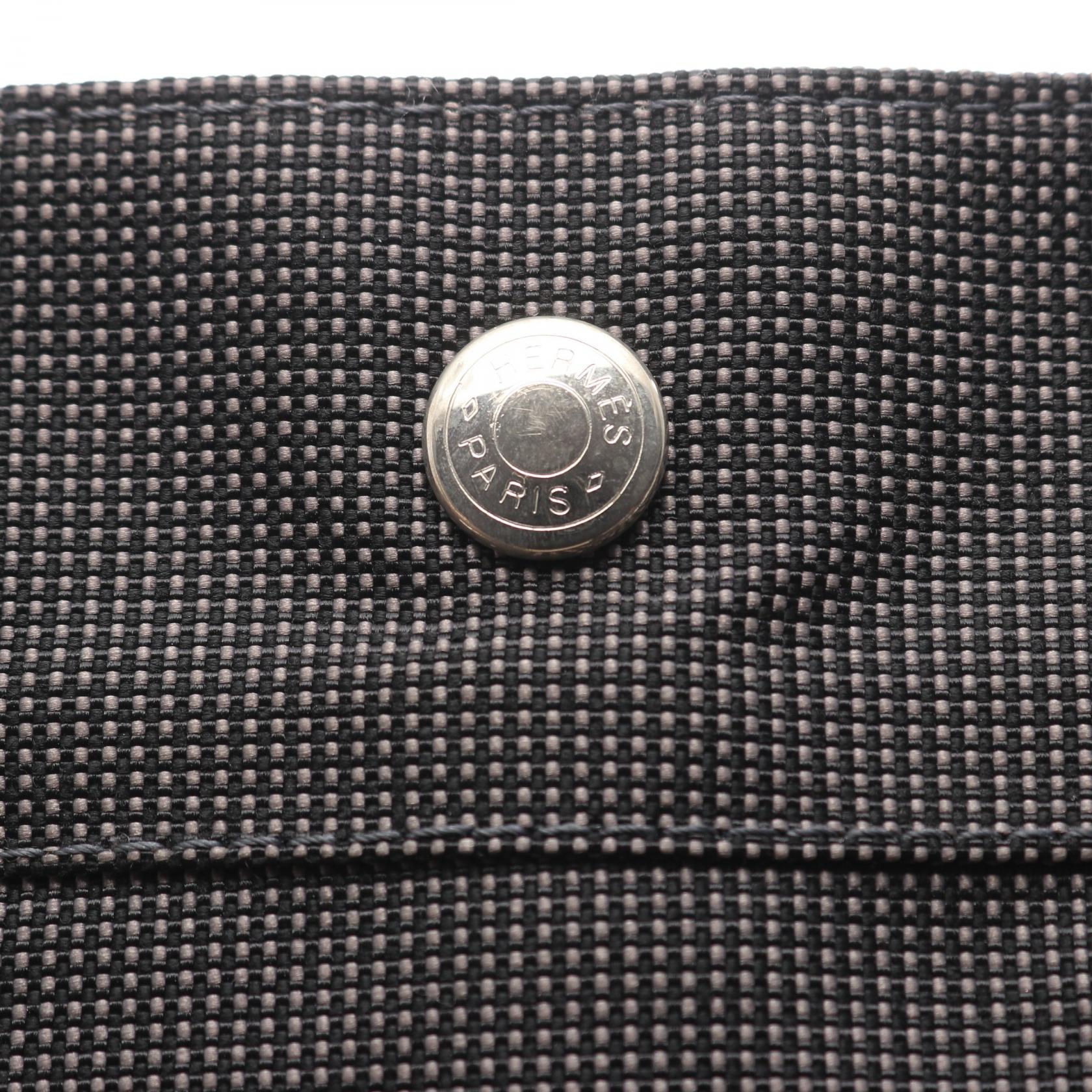 エルメス エールラインMM ナイロンキャンバス トートバッグ
