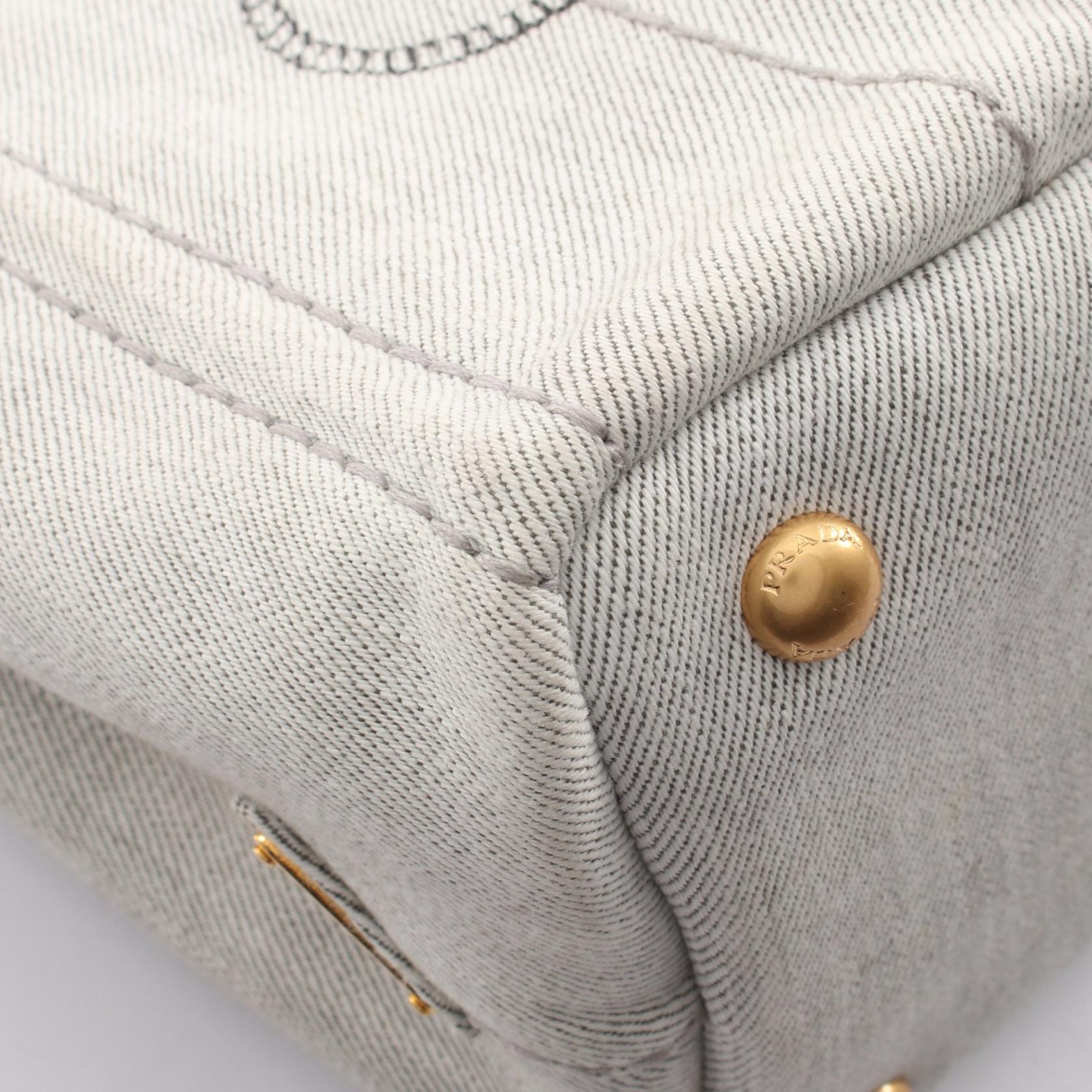 プラダ DENIM CANAPA トートバッグ