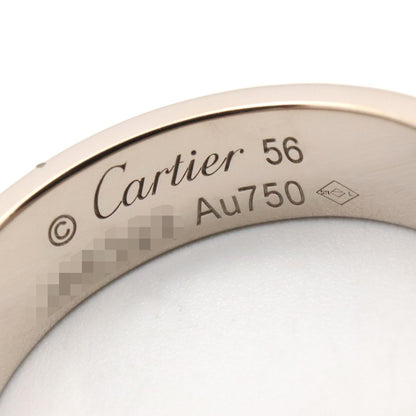 カルティエ ラブ Au750ホワイトゴールド リング 15.5号