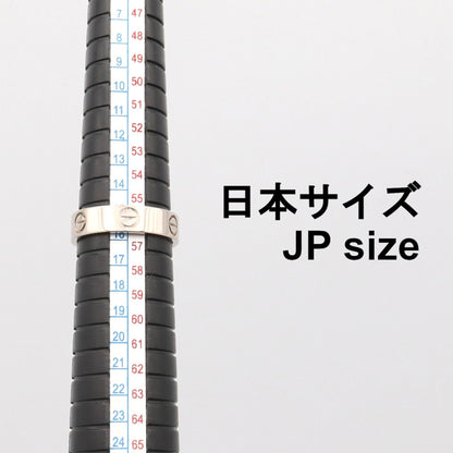 カルティエ ラブ Au750ホワイトゴールド リング 15.5号