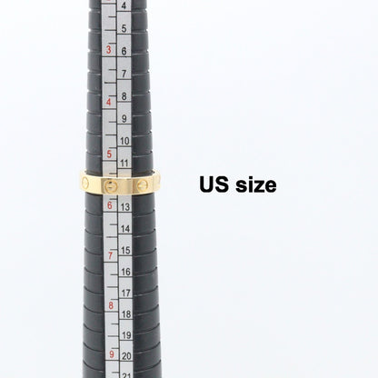 カルティエ ミニラブリング Au750 ダイヤモンド リング 10号