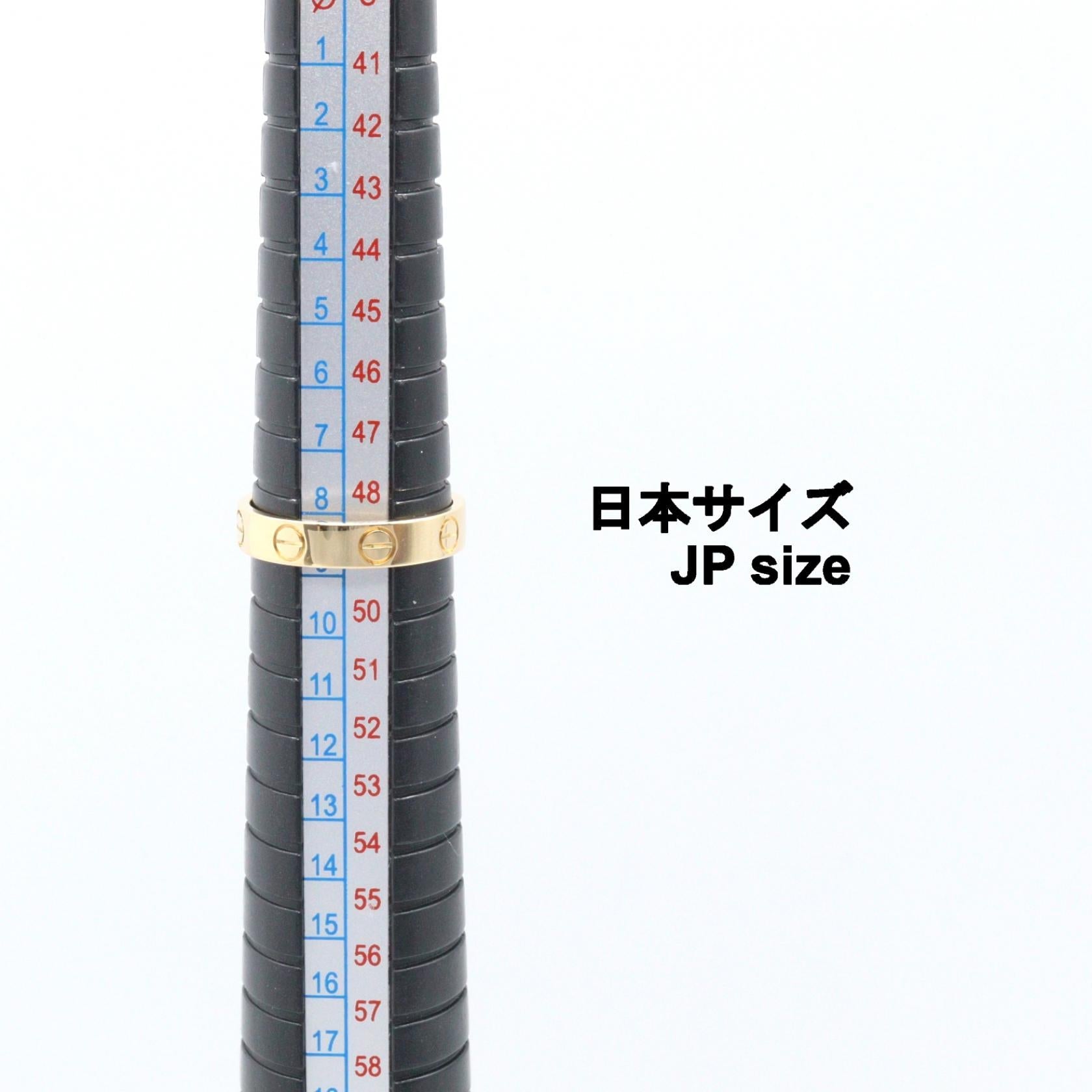 カルティエ ミニラブ Au750 リング 49号
