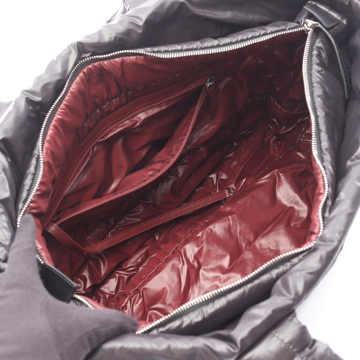 シャネル コココクーン ナイロン レザートートバッグ