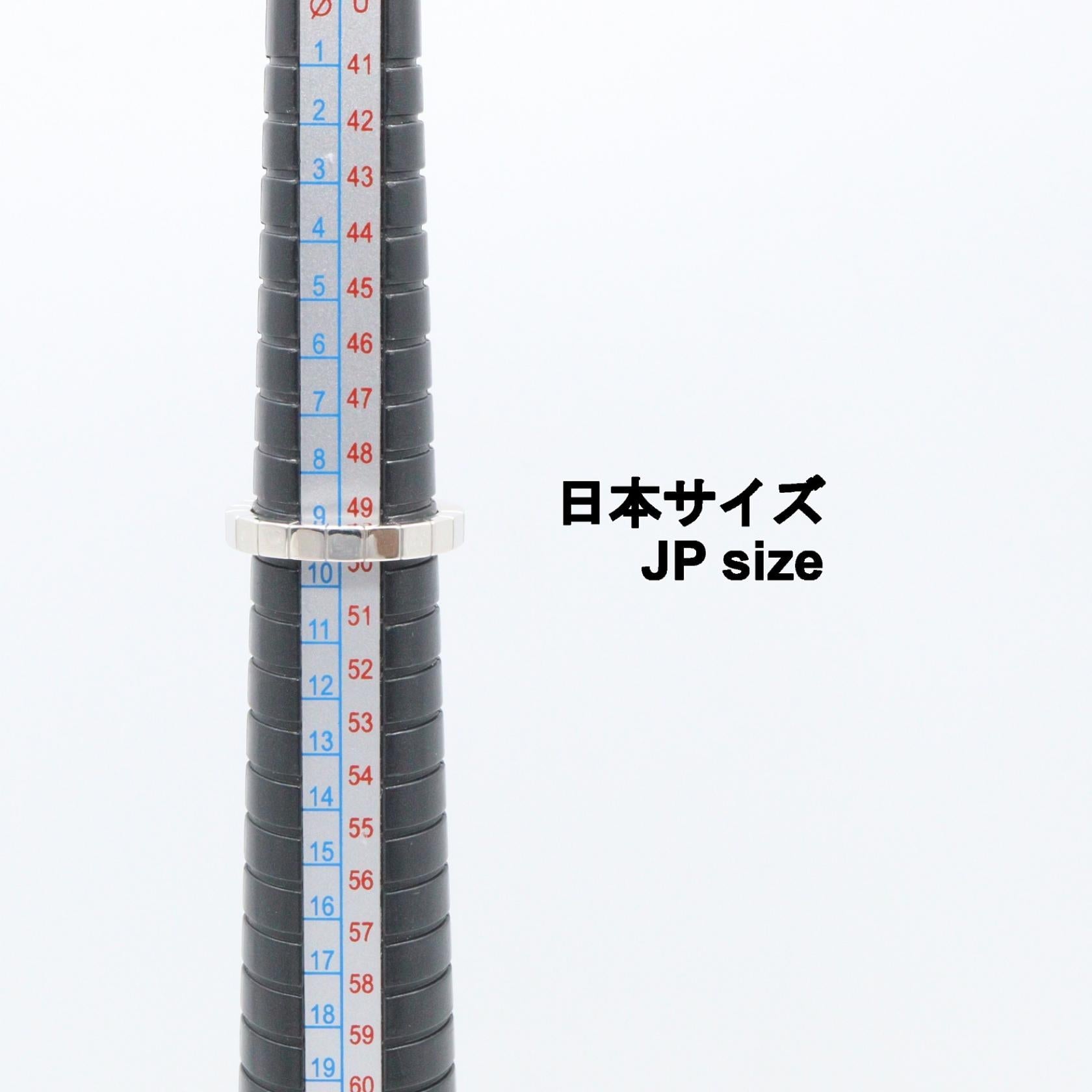 カルティエ ラニエール Au750ホワイトゴールド リング 9号