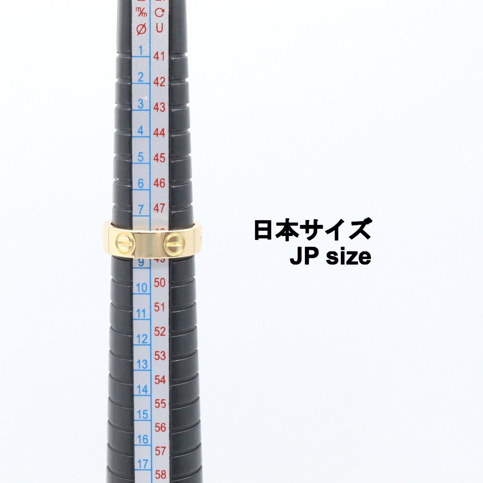 カルティエ ラブ Au750 リング 8号