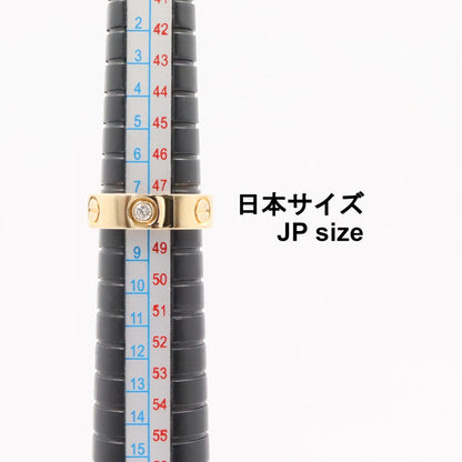 カルティエ ラブ Au750 ダイヤモンドリング 48号