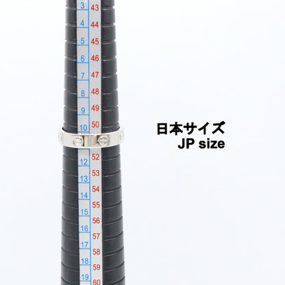 カルティエ ミニラブリング K18WG ダイヤモンド リング 10.5号