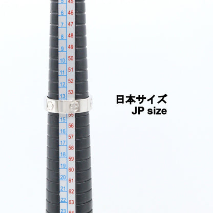 カルティエ ラブ Au750ホワイトゴールド リング 55号