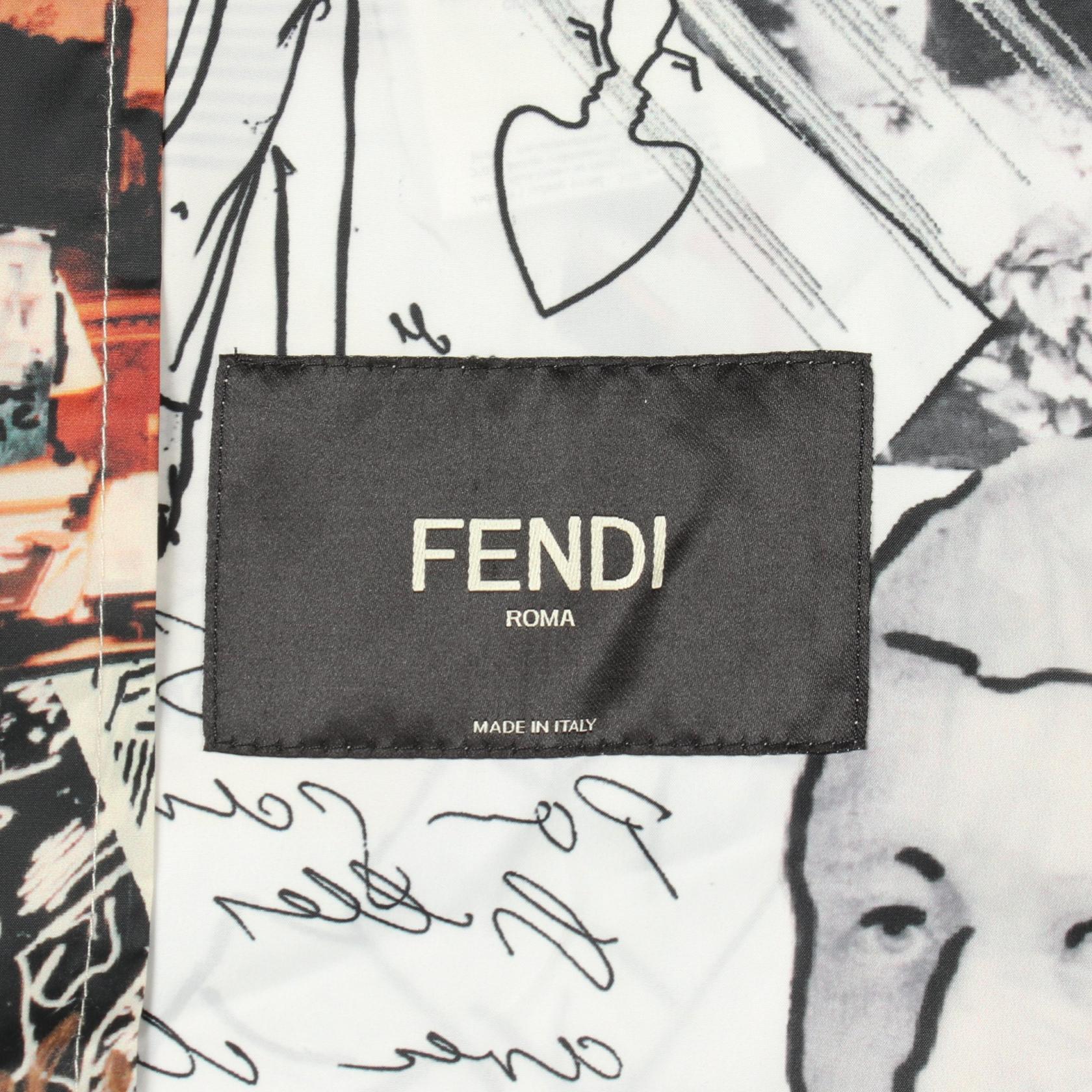 フェンディ ポリエステルジャケット