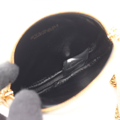 ブルガリ セルペンティカボション レザーショルダーバッグ