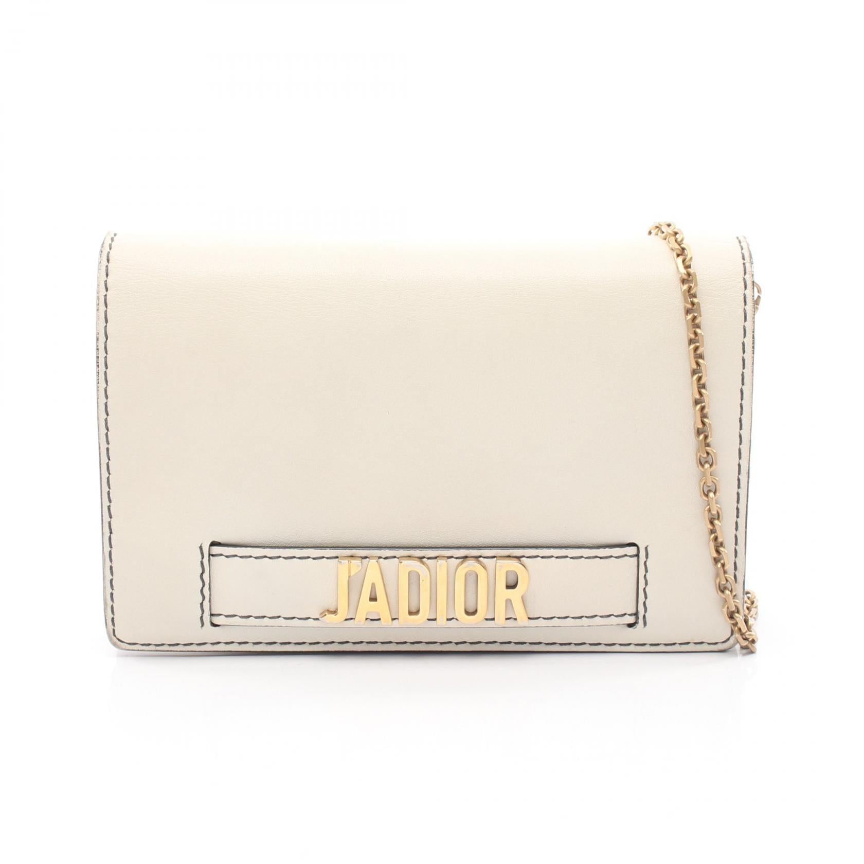 クリスチャンディオール J'ADIOR レザーショルダーバッグ