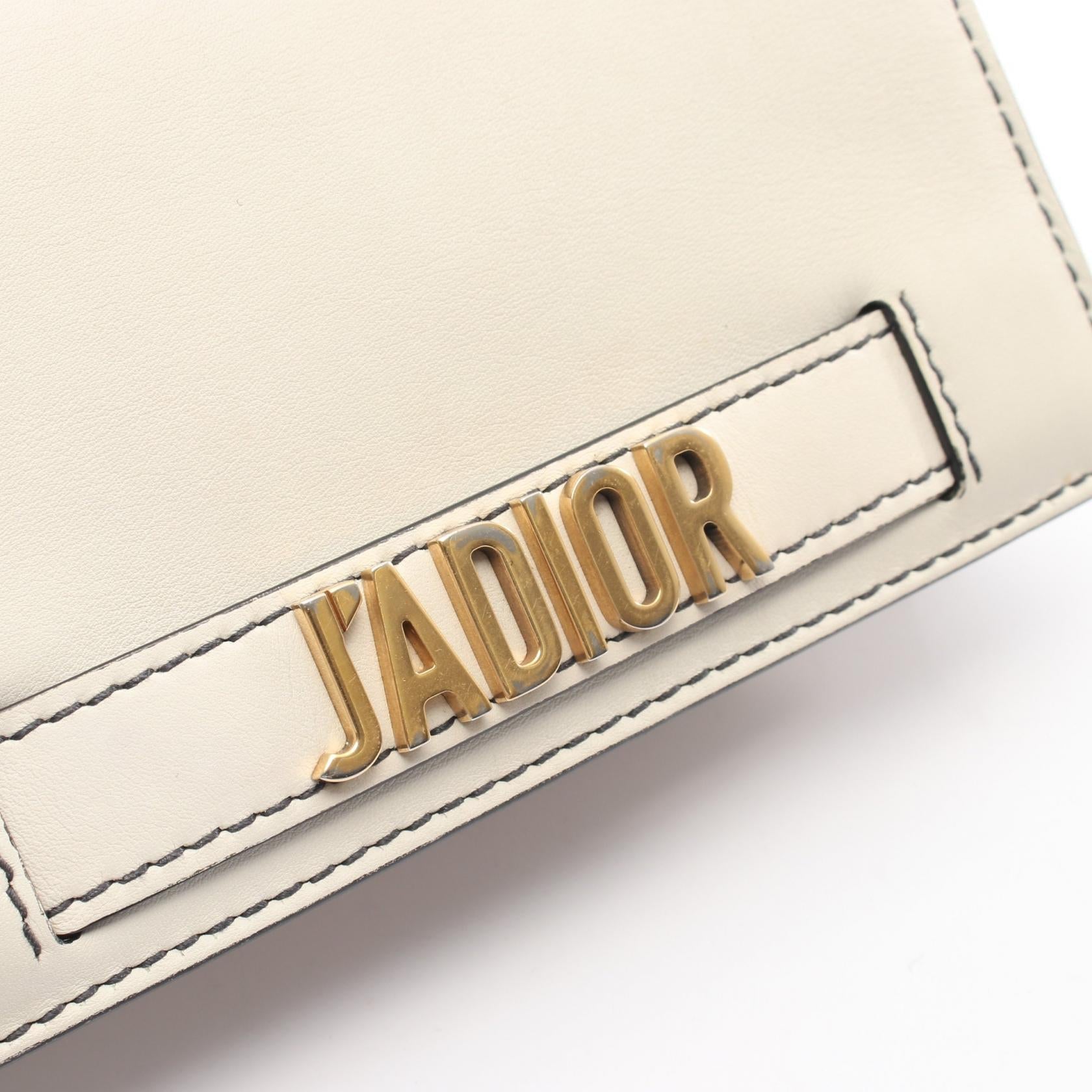 クリスチャンディオール J'ADIOR レザーショルダーバッグ
