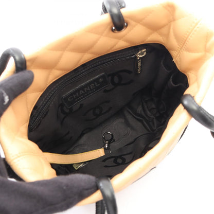 シャネル カンボンライン レザートートバッグ
