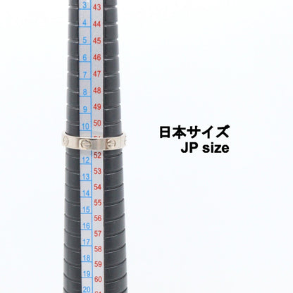 カルティエ ミニラブ Au750ホワイトゴールド リング 11号