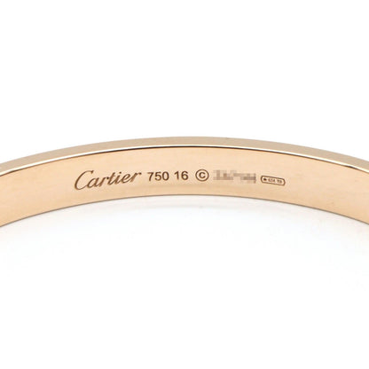 カルティエ ラブ Au750 ブレスレット 16号