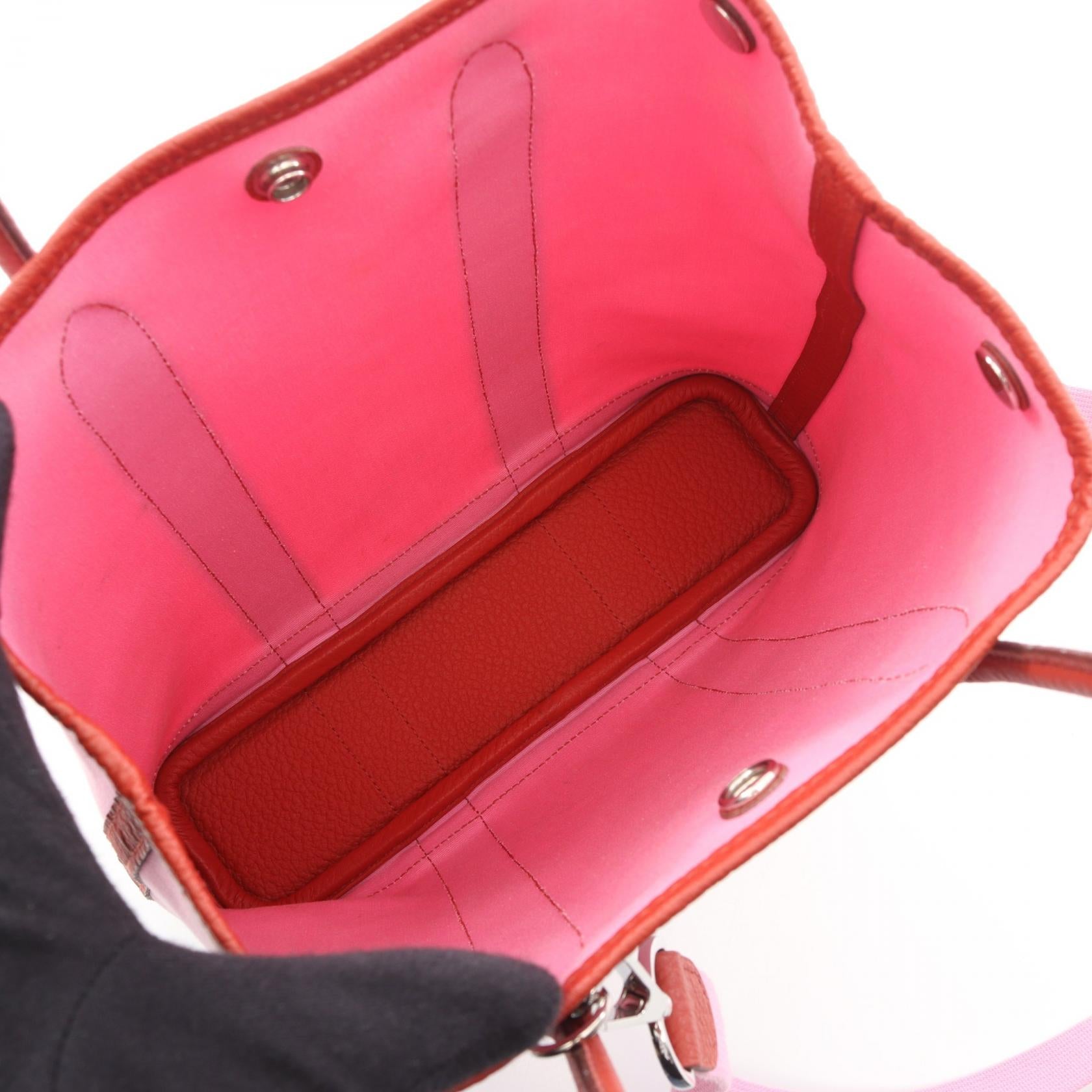 エルメス ガーデンファイルPM トワルオフィシエ カントリー 2wayトートバッグ