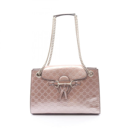 グッチ EMILY レザーショルダーバッグ