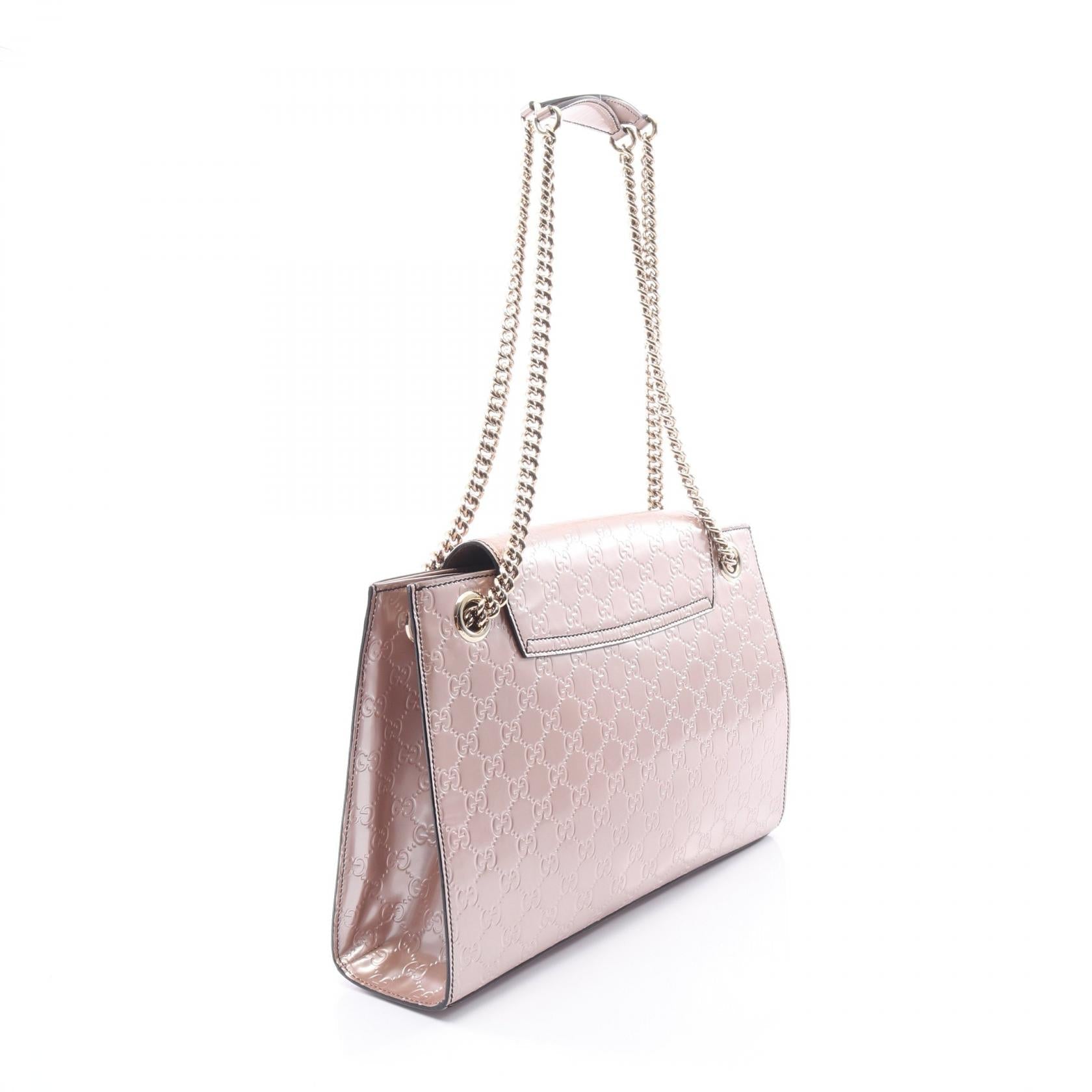 グッチ EMILY レザーショルダーバッグ