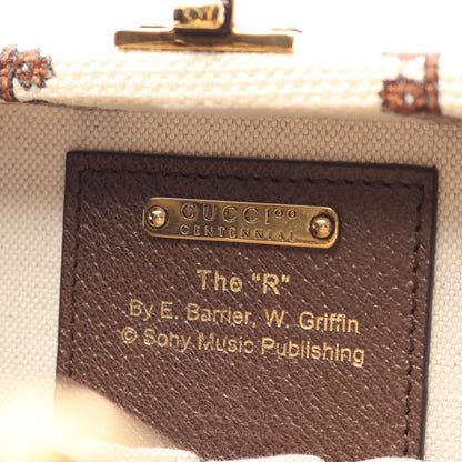 グッチ MUSIC IS MINE ビューティーケース 2wayハンドバッグ