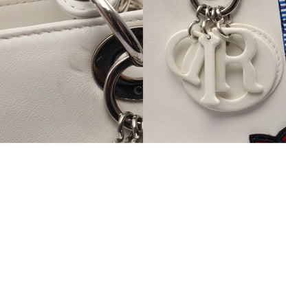 ディオール LADY DIOR レザー2wayハンドバッグ