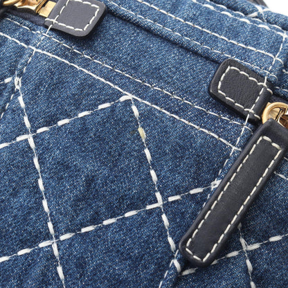 シャネル ココマーク デニムレザー2WAYショルダーバッグ