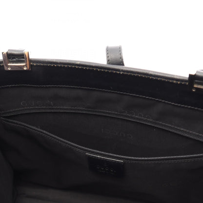 グッチ ジャッキー キャンバス レザー トートバッグ