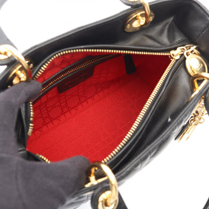 ディオール LADY DIOR レザー2wayバッグ