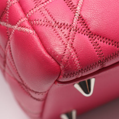 ディオール LADY DIOR レザー2wayハンドバッグ
