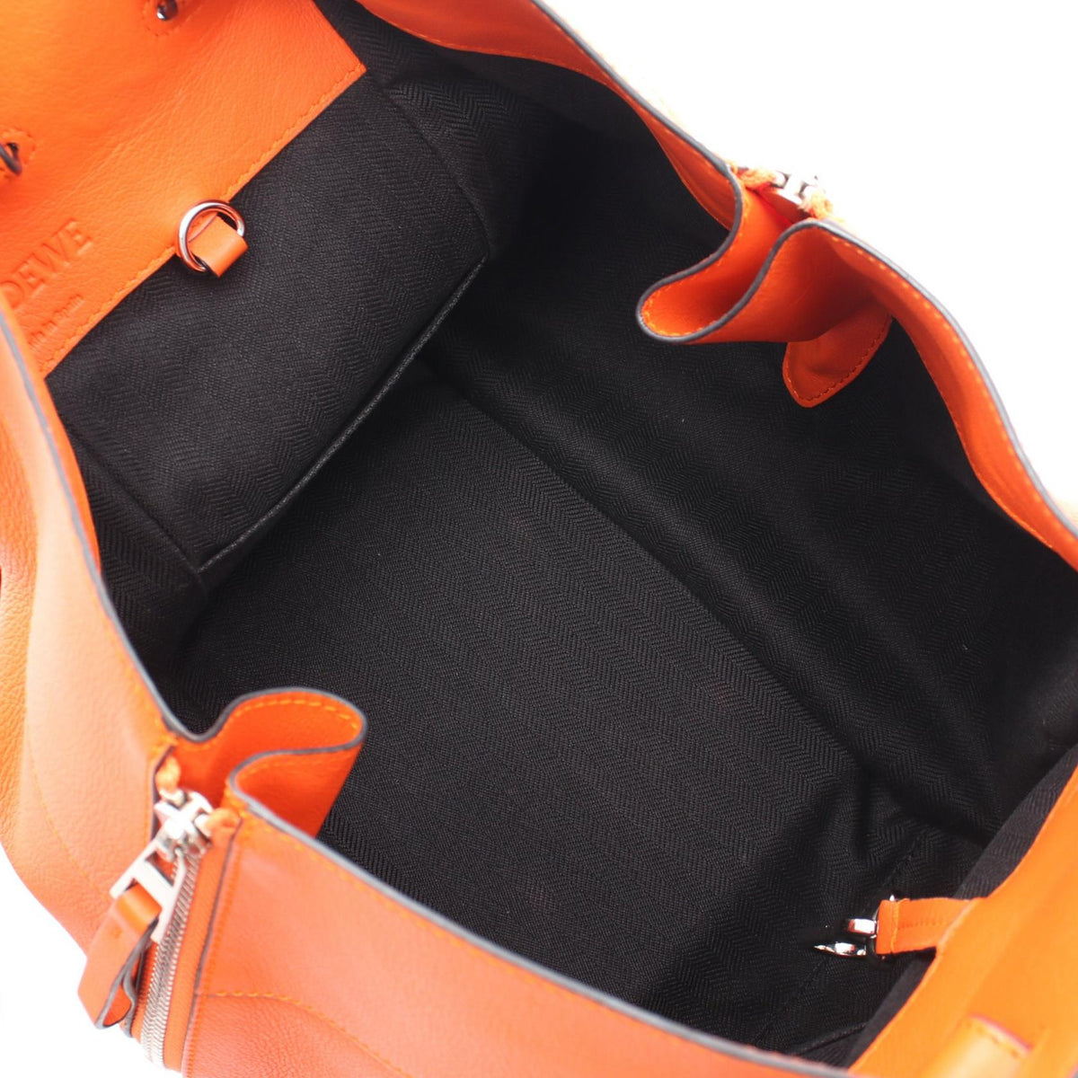 ロエベ ハンモックスモール レザー2wayハンドバッグ