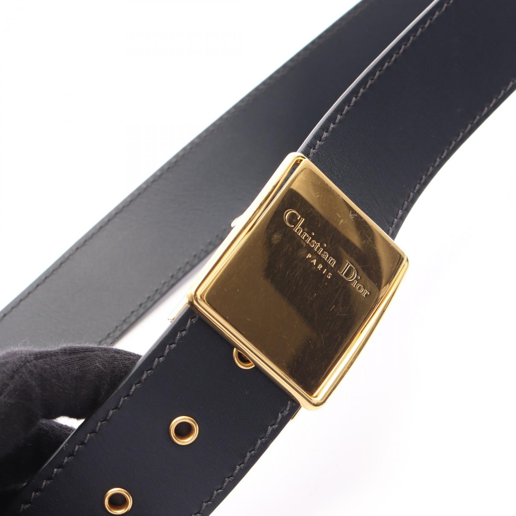 ディオール 30 MONTAIGNE オブリーク キャンバス レザー ショルダーバッグ