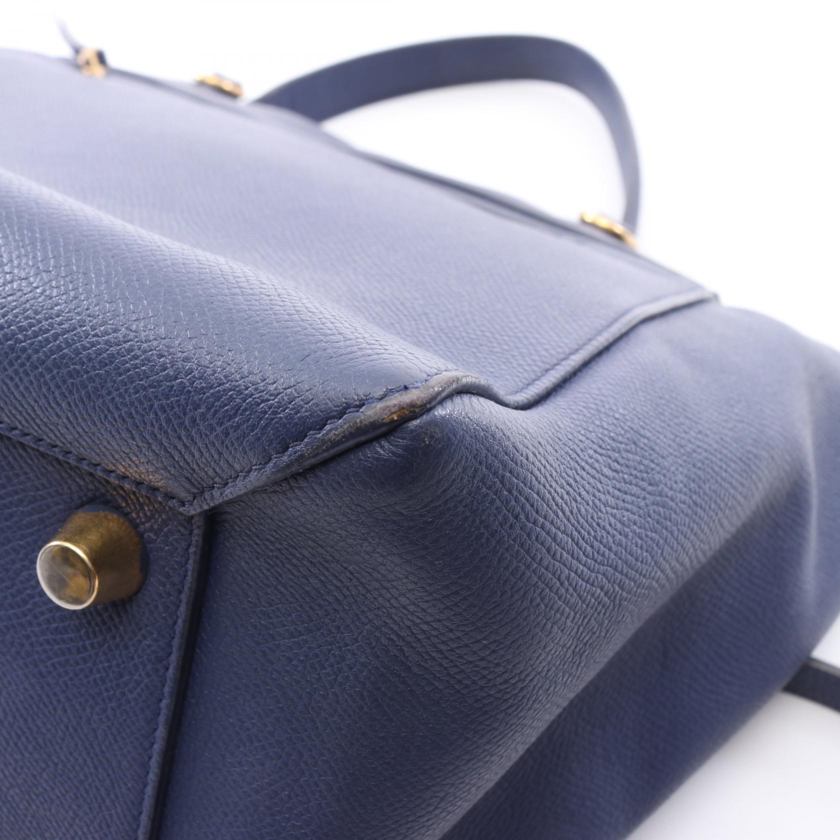 セリーヌ BELT BAG MINI レザーハンドバッグ
