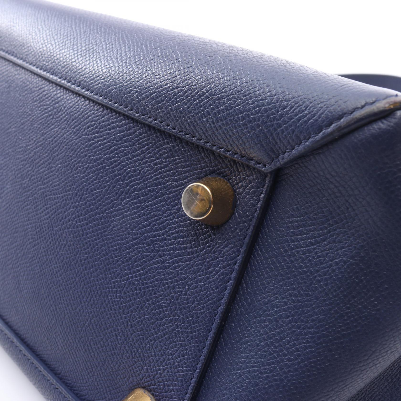 セリーヌ BELT BAG MINI レザーハンドバッグ