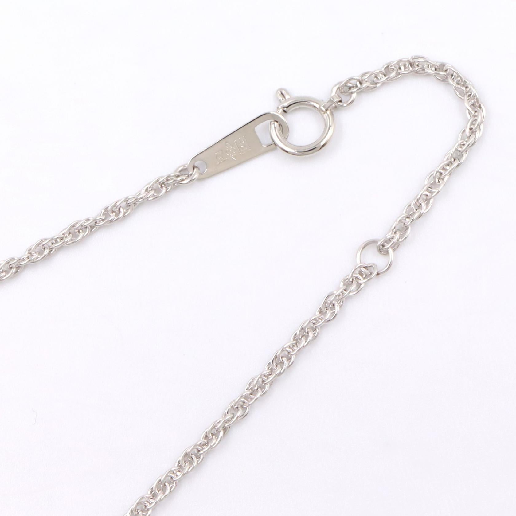 ジュエリー K18PGプラチナダイヤネックレス