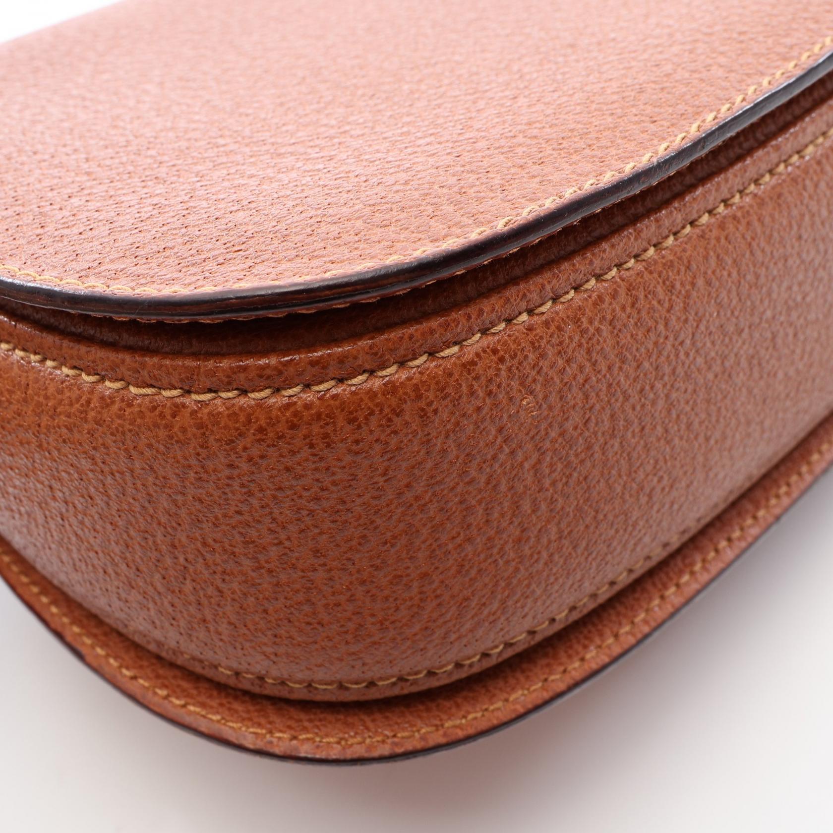 グッチ バンブー 2way レザーハンドバッグ