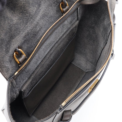セリーヌ BELT BAG MICRO レザーハンドバッグ