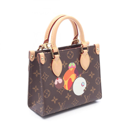 ルイヴィトン LV × TM オンザゴー BB モノグラム ハンドバッグ