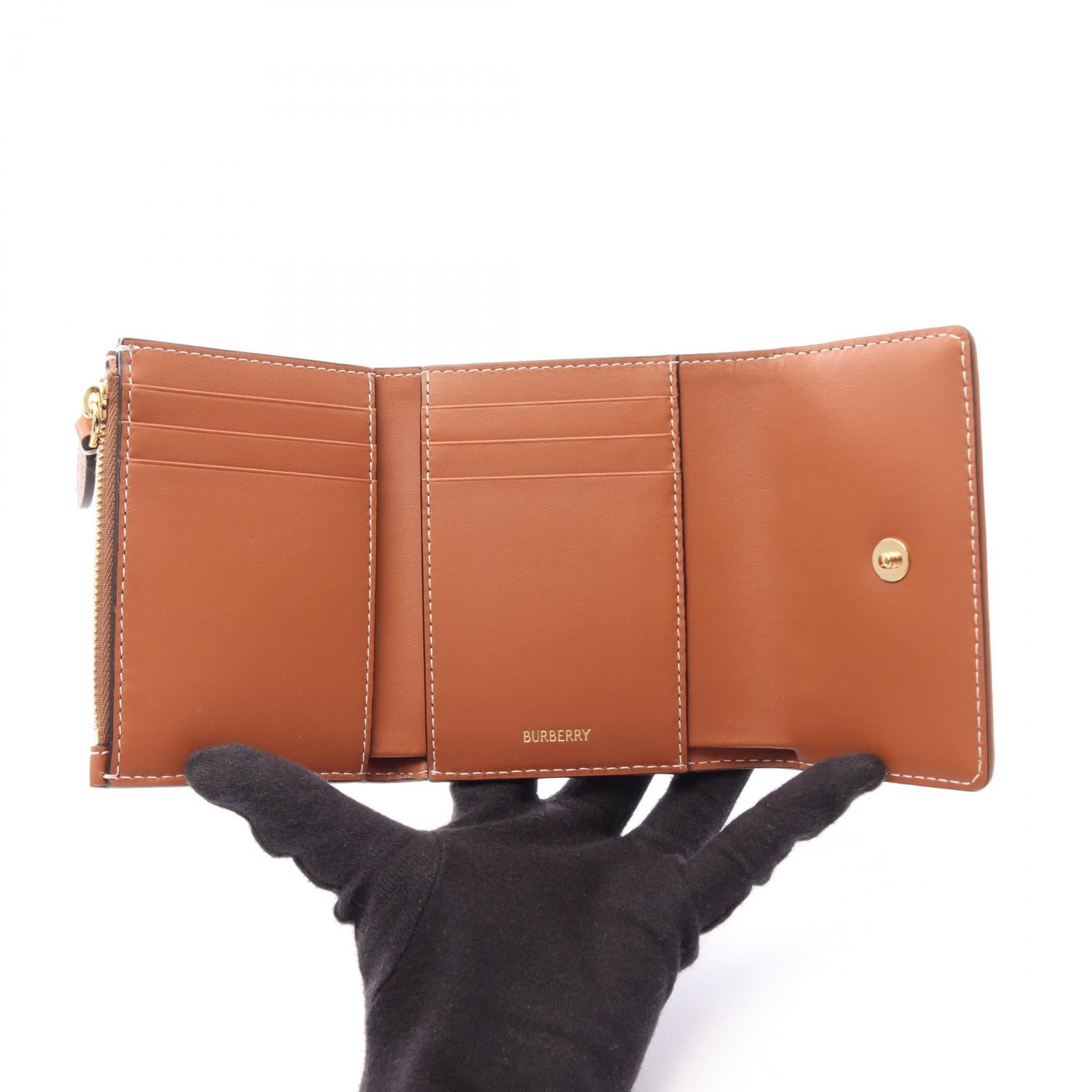 バーバリー ノバチェック 三つ折り財布